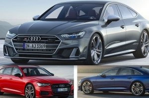 Audi показала сразу три новинки - седан S6, S6 Avanat и S7