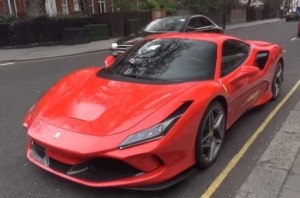 Ferrari F8 Tributo заметили на улицах Лондона